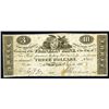 Image 1 : NY. Franklin Bank, $3, 1818 Issued Obsolete Banknote.