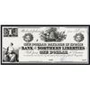 Image 1 : Bank of the Northern Liberties, 1841 Issue Proof Banknote.