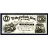 Image 1 : Watuga Cash Store, W.S.Wood ca.1860's Scrip Note.