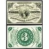 Image 1 : U.S. Fractional Currency, Third Issue, 3 Cents, Fr.1226, Issued.