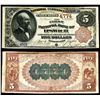 Image 1 : Ipswich, Massachusetts, First National Bank of Ipswich, Ch# 4774, $5, 1882 Brown Back.