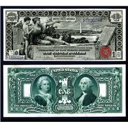 U.S. Silver Certificate, 1896 $1  Educational , Fr#224.