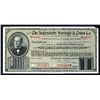 Image 1 : OH. Depositors Savings & Trust Co., 1907 Specimen Panic Currency or Clearing House Related.