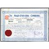 Image 1 : Palestine: Lot of (5)  Anglo-Palestine Co, Ltd., 1909-1913 , Each certificate is for (1) Share I/C.,