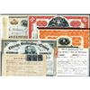 Image 1 : Attractive Bond & Stock  Assortment of 3 Railroads, A Louisiana State Bond and Assorted Items.