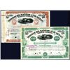 Image 1 : MKT Rwy 1887 Stock Certificate Pair Signed by George Gould, Jay Gould's Son