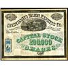 Image 1 : Merchants Union Express Co., 1867 Issued Stock.