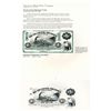 Image 1 : ABNC Uncut Proof - ANA 1995 Atlanta, Progress Proof Pair of City Council of Brunswick Card.