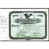 Image 1 : Barberton Belt Line Railroad Co, 1891 Issued Stock Certificate, Cert.#3.
