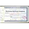 Image 1 : Bustleton Railroad Co, 1890, Stock Certificate #4.