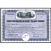 Image 1 : Camden and Burlington County Railroad Co, 1952, Issued Stock Certificate.