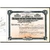 Image 1 : Canton and East Liverpool Railway Co, 1899, Issued Stock Certificate #4.