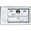 Image 1 : Downington & Lancaster Railroad Co., 1888 stock certificate Low S/N 3.