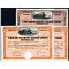 Image 1 : Elmira and Williamsport Railroad Co, 1952 & 1954, Issued Stock Certificate Trio.