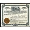 Image 1 : Industrial Railroad Co.  1903 Stock Certificate #1