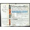 Image 1 : Jeffersonville, Madison & Indianapolis Railroad Co.  1870 Stock Cert.