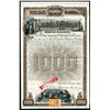 Image 1 : Kanawha & Michigan Railway Co. 1890 Gold Bond Certificate.