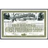 Image 1 : Kanawha & Ohio Railway Co. 1886 Stock Certificate.