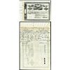 Image 1 : Massillon & Cleveland Railroad Co.  1874 Stock Certificate ITASB Mark A Hanna.
