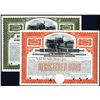 Image 1 : Michigan Central Railroad Co. 1927 Gold Bond Certificate Pair.