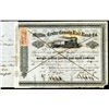 Image 1 : Mifflin & Centre County Railroad Co. 1863 Stock Certificate.