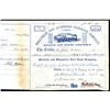 Image 1 : Millville & Glassboro Railroad Co. 1860 Stock Certificate.