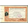 Image 1 : Monongahela & Washington Railroad Co. 1903 Stock Certificate, Low S/N 2.