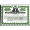 Image 1 : New York & Harlem Railroad Co.  Gold Bond Certificate.