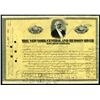 Image 1 : New York Central & Hudson River Railroad Co. 1892 Stock Certificate.