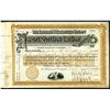 Image 1 : New York Short Route Railroad Co. 1885  Stock Certificate.