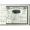 Image 1 : Ocean City Bridge Co.  1879 Stock Certificate Low S/N 2.