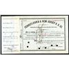 Image 1 : Pennsylvania, Pennsylvania & New Jersey R.R. Co., 1896 Stock certificate.