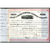 Image 1 : Tiffin & North-Western Railroad Co., Stock Certificate.