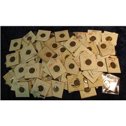 13. (100) Circulated to BU Wheat Cents in 2" x 2"s.