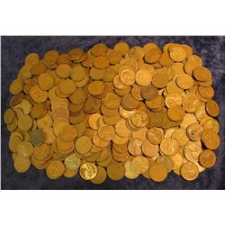15. (413) Unsearched Wheat Cents.