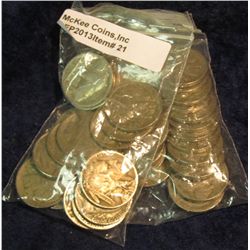 21. (36) Buffalo Nickels with dates.