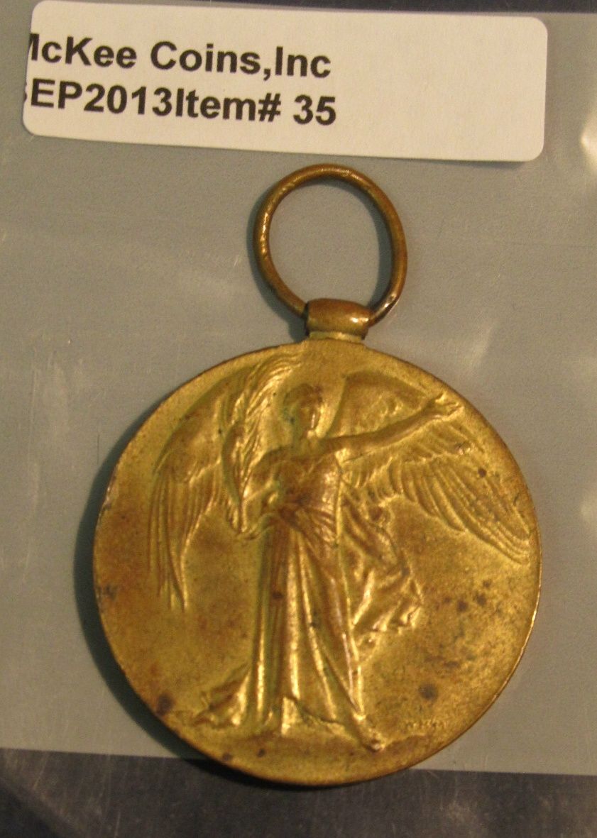 35. World War I Hanging Medal 35. World War I Hanging Medal