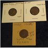 Image 1 : 55. (3) Different Civil War Tokens: Andrew Jackson; "The Federal Union it Must and Shall be preserve