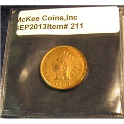 211. 1906 U.S. Indian Head Cent. Brilliant Red MS 63+.