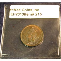215. 1909 P U.S. Indian Head Cent. Spectacular Toned MS 63.