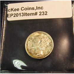 232. 1940 S Mercury Dime. Nicely toned Unc.