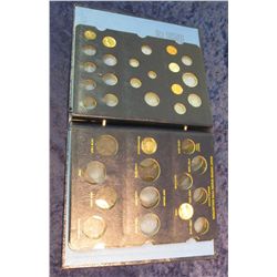 249. Used Whitman Type Set album with BU 1943 D, 55 D, & 59 P Cents; Proof 1961 P Nickel; Proof 1976