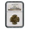Image 1 : Certified American $25 Gold Eagle MS70 NGC (Date of our
