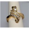 Image 1 : CZ 14K GOLD PLATED RING