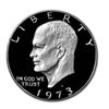 Image 1 : Eisenhower Dollar  Silver Proof
