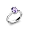 Genuine 0.48 ctw Tanzanite Ring 14k W/Y Gold
