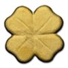 Image 1 : Palau Gold $1 Four-Leaf Clover (1/2 gram of Pure Gold)