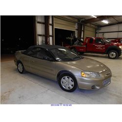 2002 - CHRYSLER SEBRING