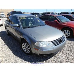 2003 - VOLKSWAGEN PASSAT