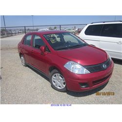 2012 - NISSAN TIIDA//EXPORT ONLY
